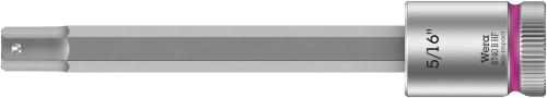 Wera Tool 5003092001 8740 B HF Zyklop bit socket with holding function, 3/8" drive, 5/16" x 100 mm