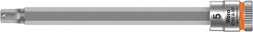 Wera Tool 5003336001 8740 A HF Zyklop bit socket with holding function, 1/4" drive, 5 x 100 mm