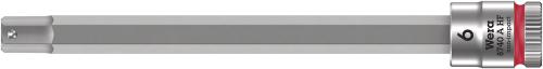 Wera Tool 5003338001 8740 A HF Zyklop bit socket with holding function, 1/4" drive, 6 x 100 mm