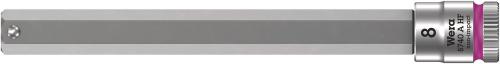 Wera Tool 5003340001 8740 A HF Zyklop bit socket with holding function, 1/4" drive, 8 x 100 mm