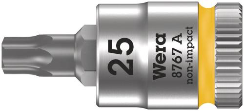 Wera Tool 5003392001 8767 A TORX® Zyklop bit socket, 1/4" drive, TX 25 x 28 mm