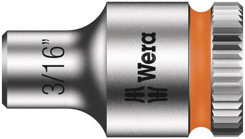 Wera Tool 5003514001 8790 HMA Zyklop 1/4" socket, 3/16" x 23 mm