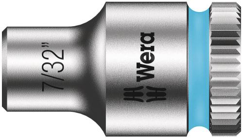 Wera Tool 5003515001 8790 HMA Zyklop 1/4" socket, 7/32" x 23 mm