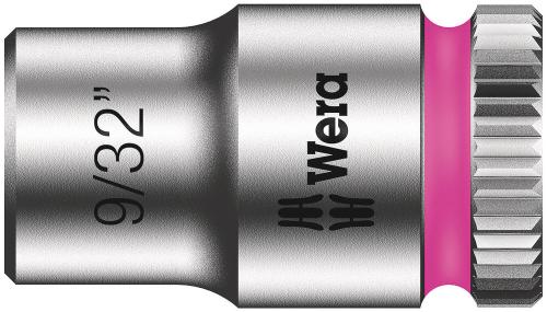 Wera Tool 5003517001 8790 HMA Zyklop 1/4" socket, 9/32" x 23 mm
