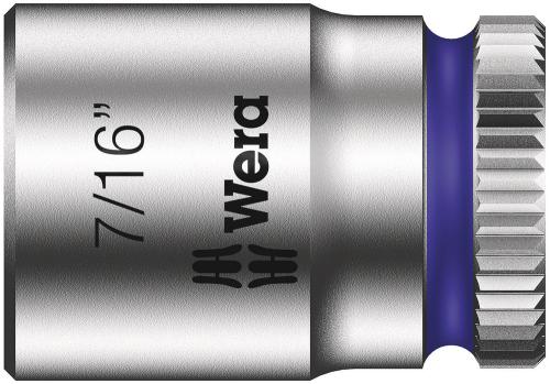 Wera Tool 5003521001 8790 HMA Zyklop 1/4" socket, 7/16" x 23 mm