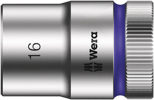 Wera Tool 5003607001 8790 HMC Zyklop socket with 1/2" drive, 16 x 37 mm