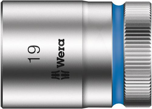 Wera Tool 5003610001 8790 HMC Zyklop socket with 1/2" drive, 19 x 37 mm