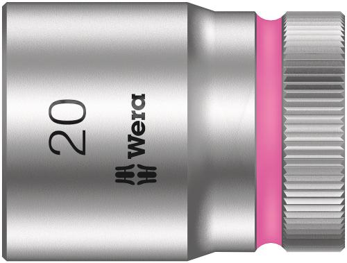 Wera Tool 5003611001 8790 HMC Zyklop socket with 1/2" drive, 20 x 37 mm