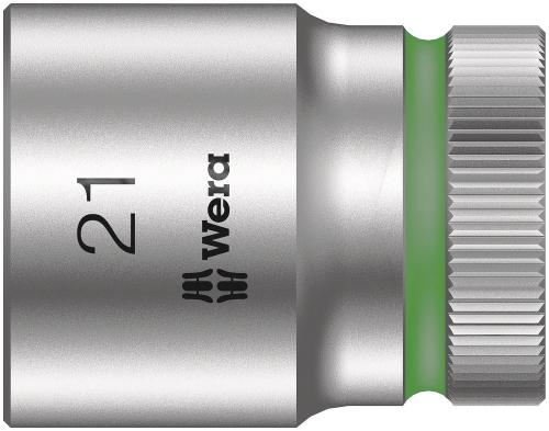 Wera Tool 5003612001 8790 HMC Zyklop socket with 1/2" drive, 21 x 37 mm