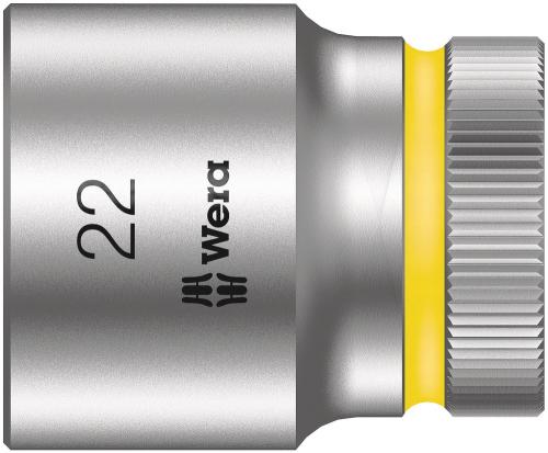 Wera Tool 5003613001 8790 HMC Zyklop socket with 1/2" drive, 22 x 37 mm