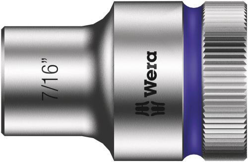 Wera Tool 5003619001 8790 HMC Zyklop socket with 1/2" drive, 7/16" x 37 mm