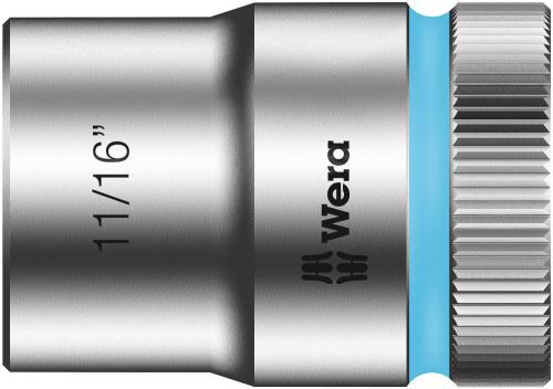 Wera Tool 5003624001 8790 HMC Zyklop socket with 1/2" drive, 11/16" x 37 mm