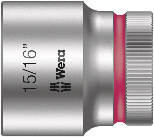 Wera Tool 5003629001 8790 HMC Zyklop socket with 1/2" drive, 15/16" x 37 mm