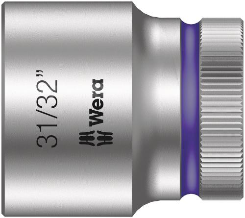 Wera Tool 5003630001 8790 HMC Zyklop socket with 1/2" drive, 31/32" x 37 mm