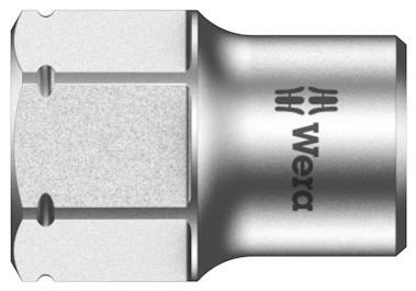 Wera Tool 5003670001 8790 FA Zyklop socket with 1/4" and Hexagon 11 drive, 7 mm