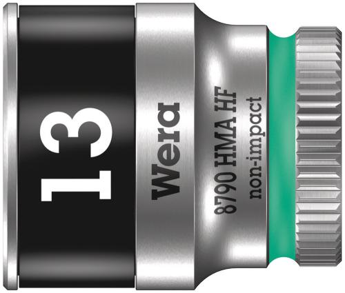 Wera Tool 5003728001 8790 HMA HF Zyklop socket with 1/4" drive with holding function, 13 x 23 mm