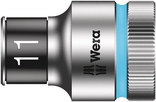 Wera Tool 5003731001 8790 HMC HF Zyklop socket with 1/2" drive with holding function, 11 x 37 mm