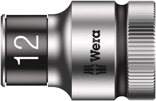 Wera Tool 5003732001 8790 HMC HF Zyklop socket with 1/2" drive with holding function, 12 x 37 mm