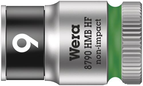 Wera Tool 5003743001 8790 HMB HF Zyklop socket with 3/8" drive with holding function, 9 x 29 mm
