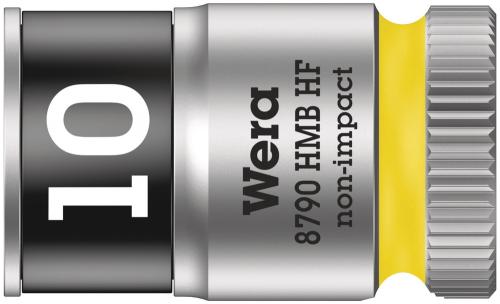 Wera Tool 5003744001 8790 HMB HF Zyklop socket with 3/8" drive with holding function, 10 x 29 mm