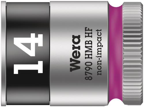 Wera Tool 5003748001 8790 HMB HF Zyklop socket with 3/8" drive with holding function, 14 x 29 mm