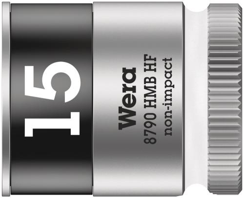 Wera Tool 5003749001 8790 HMB HF Zyklop socket with 3/8" drive with holding function, 15 x 29 mm