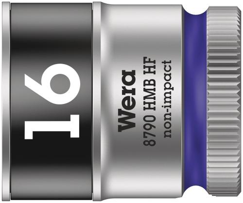 Wera Tool 5003750001 8790 HMB HF Zyklop socket with 3/8" drive with holding function, 16 x 29 mm