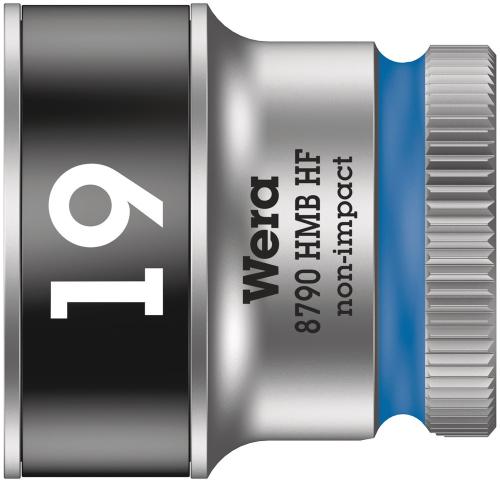 Wera Tool 5003753001 8790 HMB HF Zyklop socket with 3/8" drive with holding function, 19 x 29 mm