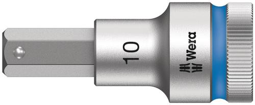 Wera Tool 5003825001 8740 C HF Zyklop bit socket with 1/2" drive with holding function, 10 x 60 mm