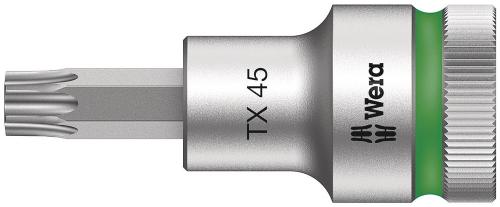 Wera Tool 5003835001 8767 C HF TORX® Zyklop bit socket with 1/2" drive with holding function, TX 45 x 60 mm
