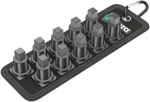 Wera Tool 5003982001 Socket rail B VDE (textile belt), 10 location, unloaded