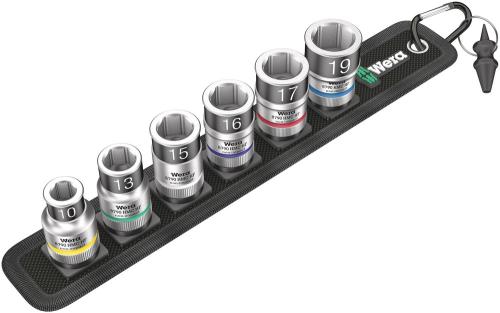 Wera Tool 5003995001 Belt C 1 Zyklop socket set with holding function, 1/2" drive, 7 pieces
