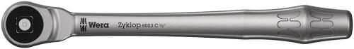 Wera Tool 5004063001 8003 C Zyklop Metal Ratchet with push-through square and 1/2" drive, 1/2" x 281 mm