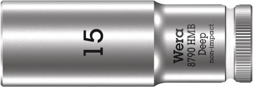 Wera Tool 5004537001 8790 HMB Deep 3/8" socket, 15 x 64 mm