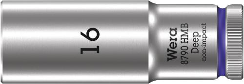 Wera Tool 5004538001 8790 HMB Deep 3/8" socket, 16 x 64 mm