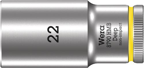 Wera Tool 5004544001 8790 HMB Deep 3/8" socket, 22 x 64 mm