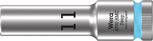 Wera Tool 5004551001 8790 HMC Deep socket with 1/2" drive, 11 x 83 mm