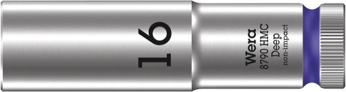 Wera Tool 5004556001 8790 HMC Deep socket with 1/2" drive, 16 x 83 mm