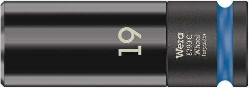 Wera Tool 5004591001 8790 C Wheel Impaktor Socket with 1/2" drive, 19 x 85 x 30 mm