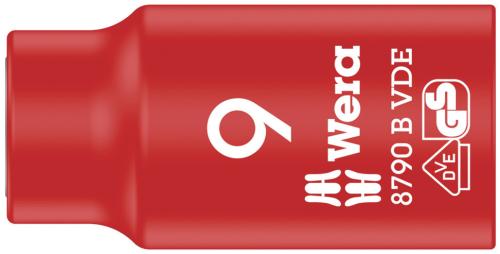 Wera Tool 5004953001 8790 B VDE Zyklop 3/8" socket, insulated, 9 x 46 mm