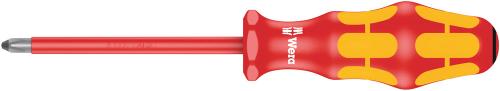 Wera Tool 5006164001 165 i PZ VDE Insulated screwdriver for Pozidriv screws, PZ 2 x 100 mm