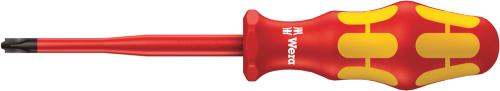 Wera Tool 5006455001 162 iS PH/S VDE Insulated screwdriver with reduced blade diameter for PlusMinus screws (Phillips/slotted), # 1 x 80 mm