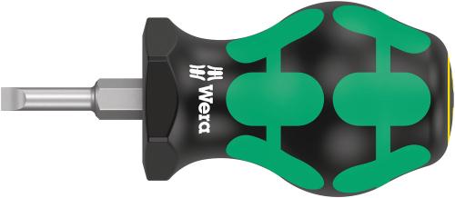 Wera Tool 5008841001 335 Stubby/carburetor screwdriver, 0.8 x 4 x 24.5 mm