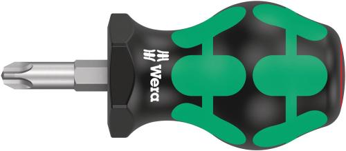 Wera Tool 5008852001 350 PH Phillips-head Stubby/carburetor screwdriver, PH 3 x 25 mm