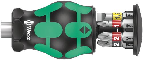Wera Tool 5008874001 Kraftform Kompakt Stubby magazine 2, 6 pieces