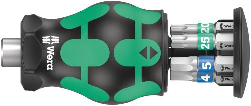 Wera Tool 5008875001 Kraftform Kompakt Stubby magazine 3, 6 pieces