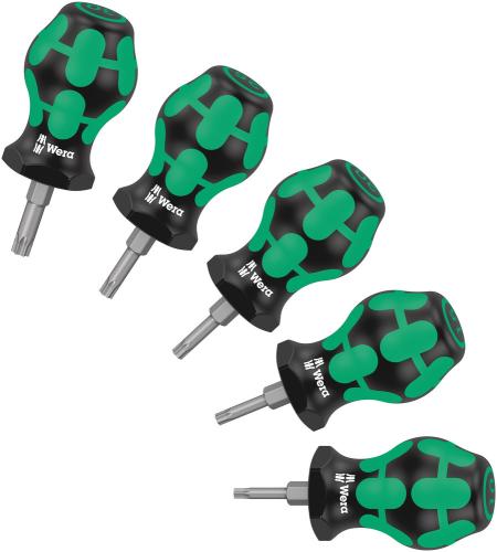 Wera Tool 5008876001 Stubby Set TX 1 Screwdriver set TORX®, 5 pieces