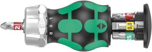 Wera Tool 5008883001 Kraftform Kompakt Stubby magazine RA 1, 6 pieces