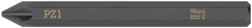 Wera Tool 5018163001 855 S Pozidriv bits for impact screwdrivers, PZ 1 x 70 mm