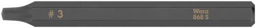 Wera Tool 5018173001 868 S Square head socket bits for impact screwdrivers, # 3 x 70 mm